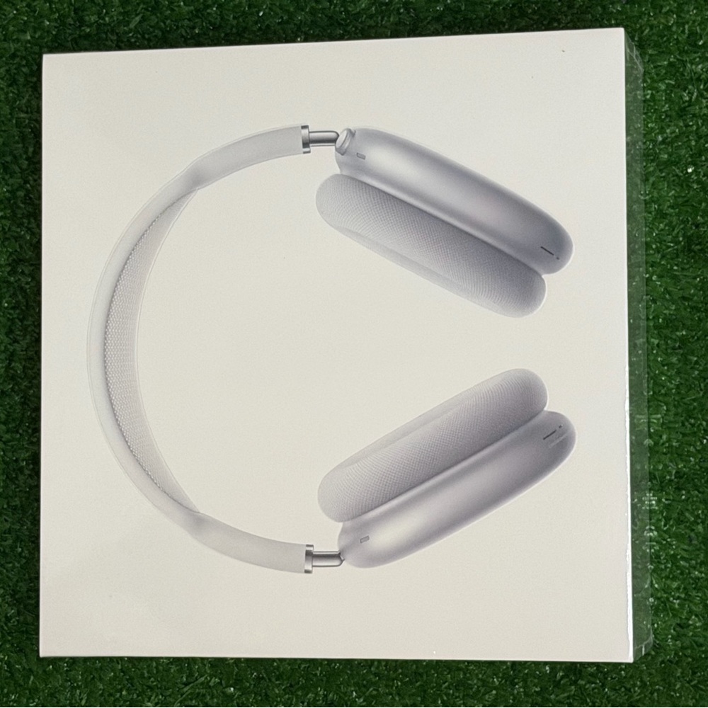 Apple Sleek Silver Over-Ear Headphones